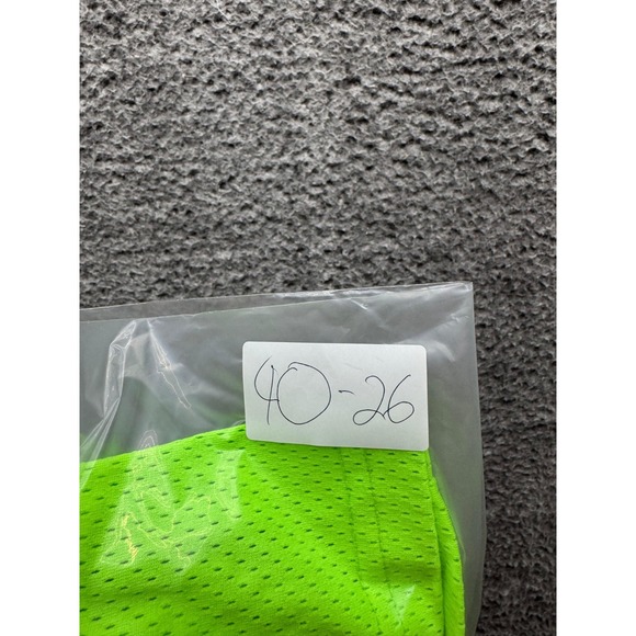 Eric Emanuel EE Elastic Waist Mesh Basic Pull On Short Gecko Mens Size L - Picture 14 of 14